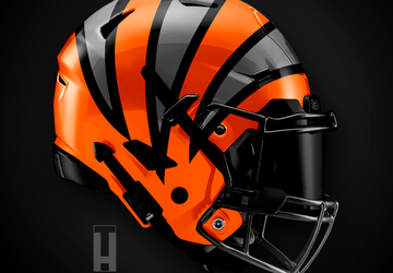 Alconbury Blackhawks away helmet