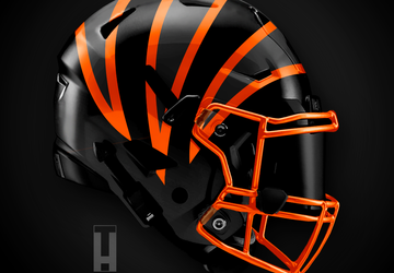 Alconbury Blackhawks home helmet